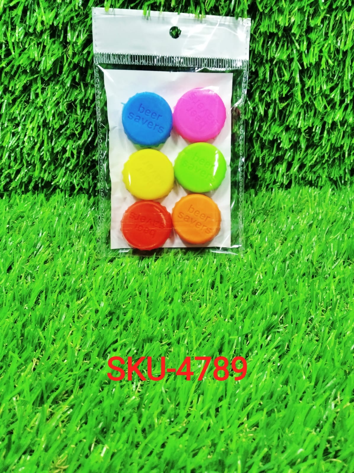 Set of 6 bottle caps Set of 6 bottle caps